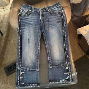 Miss me capri shorts